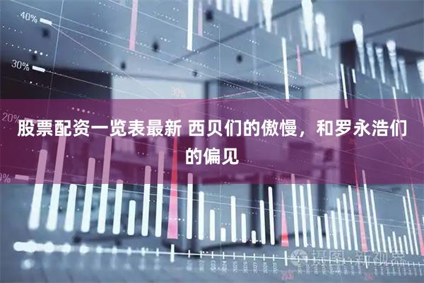 股票配资一览表最新 西贝们的傲慢，和罗永浩们的偏见